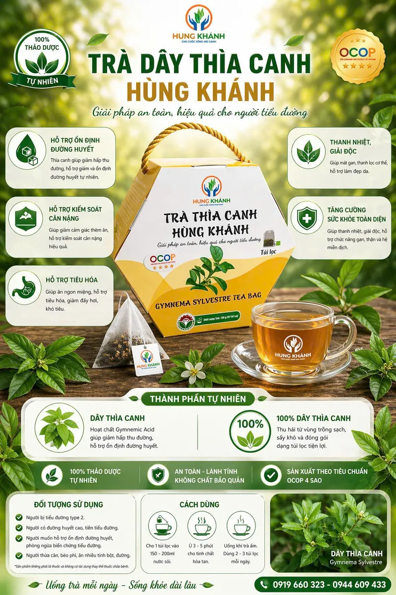 Trà Dây Thìa Canh - Hùng Khánh