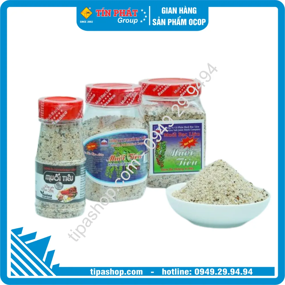Muối tiêu Bạc Liêu - Keo 200G