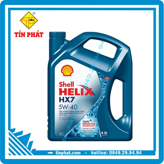 Nhớt Shell HELIX HX7 5W40