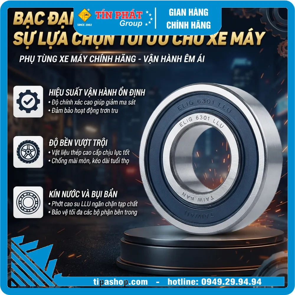 Bạc Đạn Elig 6301 LLU