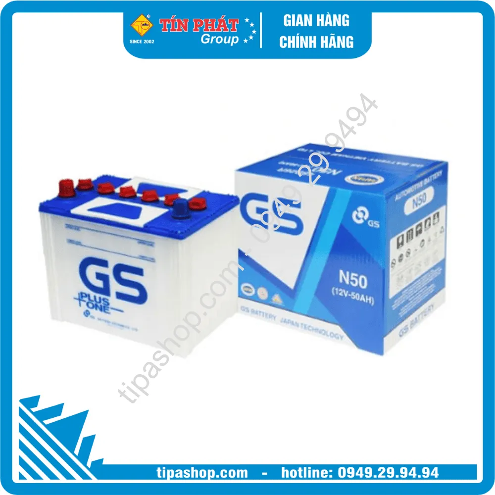 Bình ắc quy GS N50 