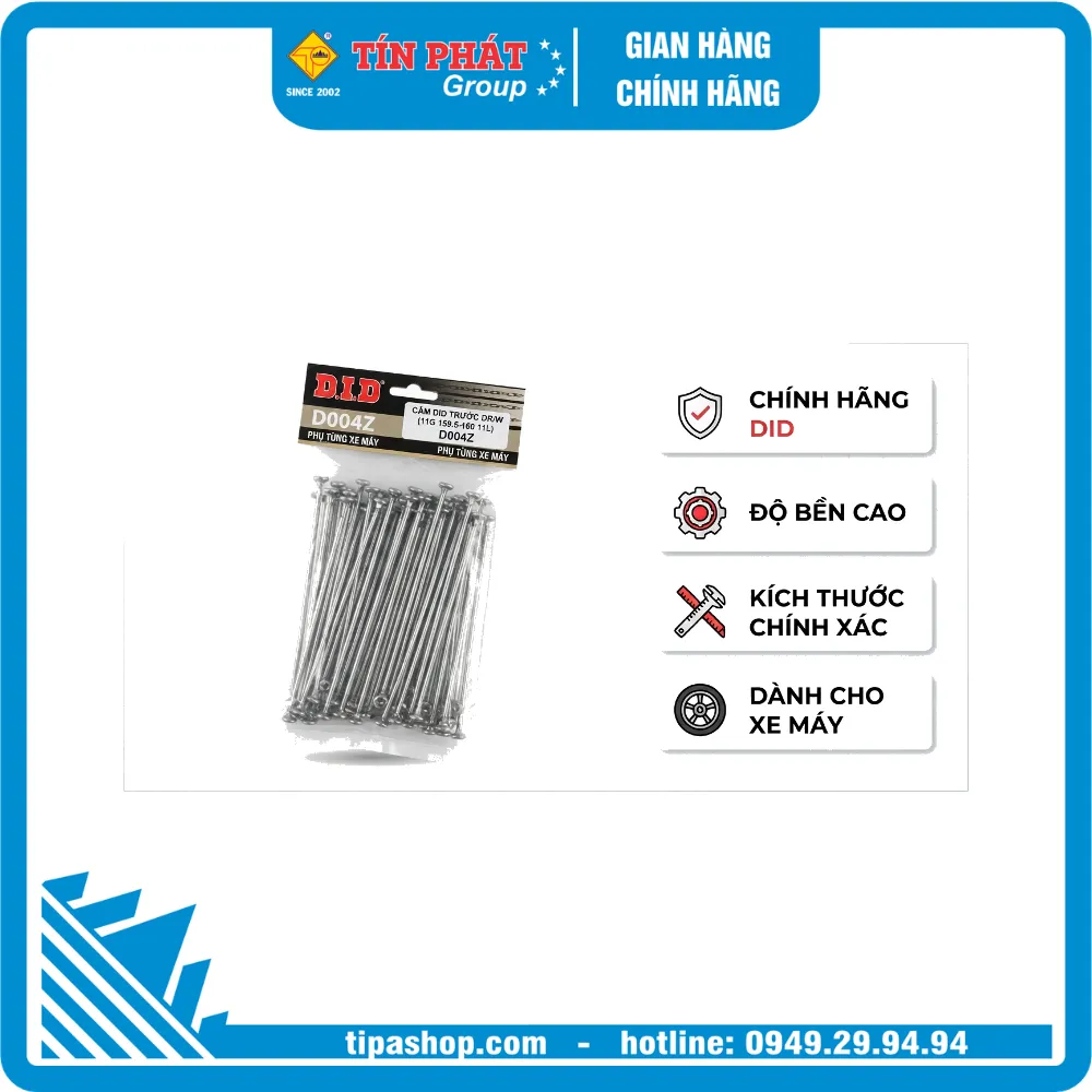 Căm DID Trước DR/W (11G 159.5-160 11L) D004Z