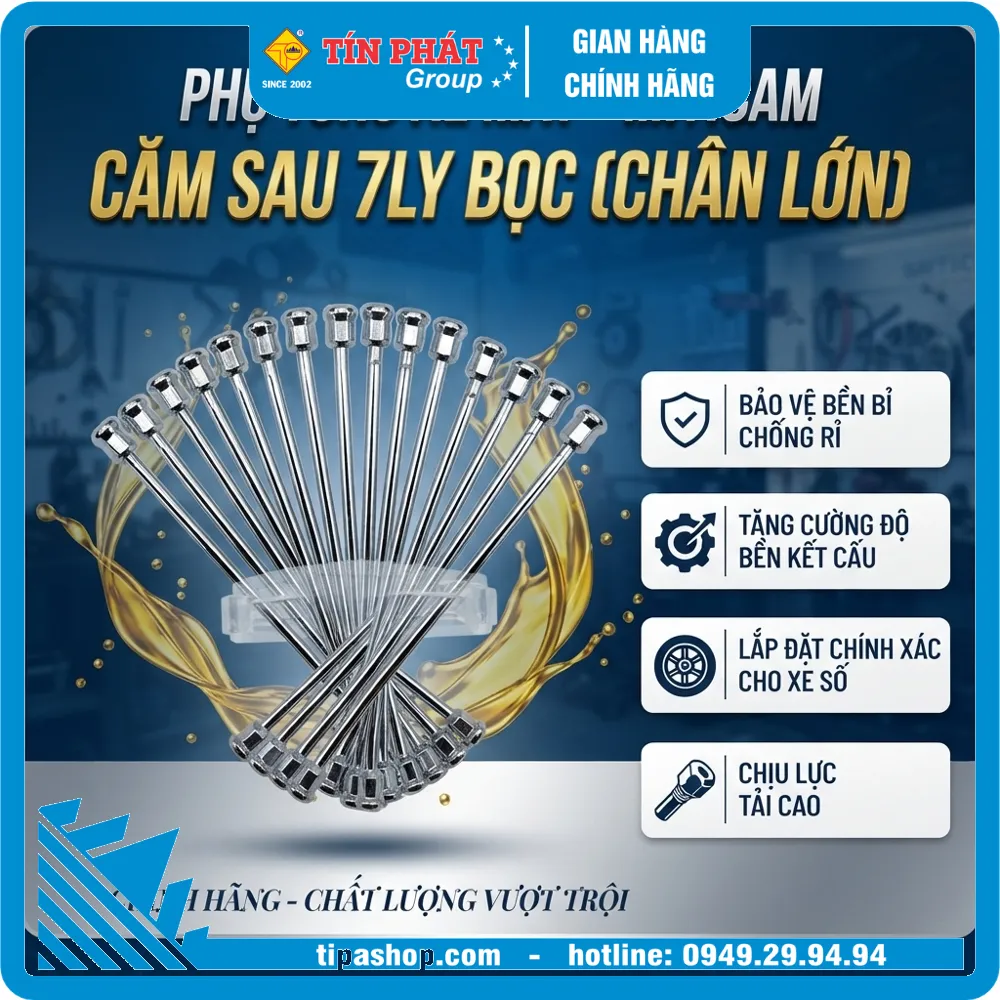 Căm sau 7ly bọc (chân lớn) - MITICAM