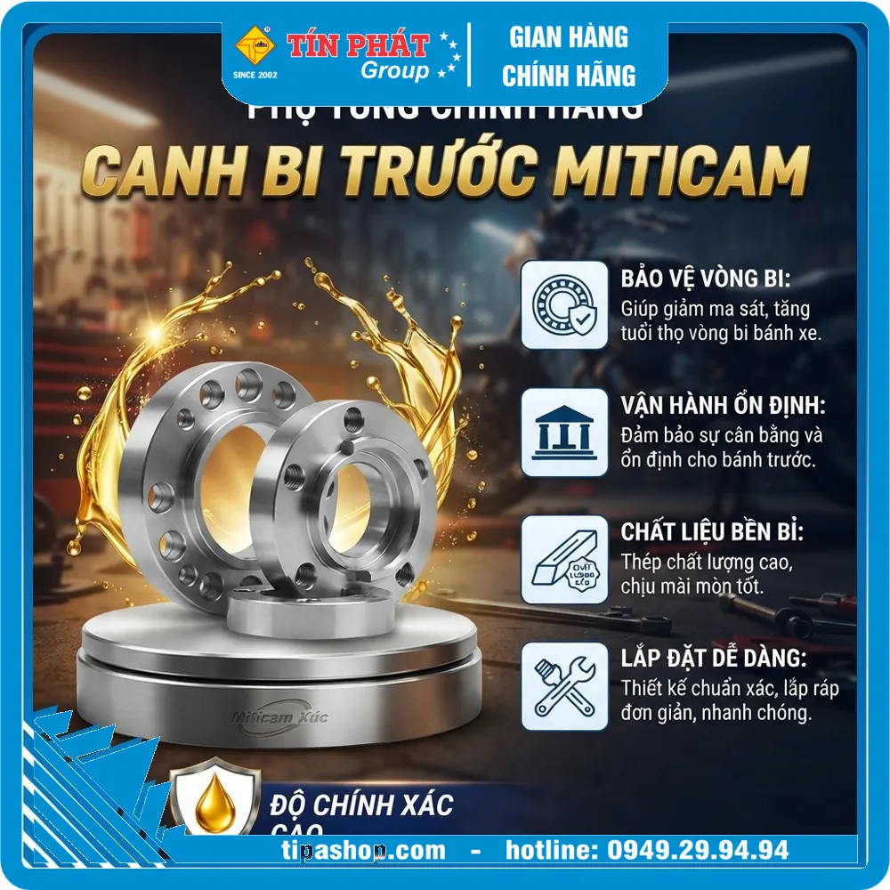 Canh Bi trước (Canh đạn trước ngắn) Miticam