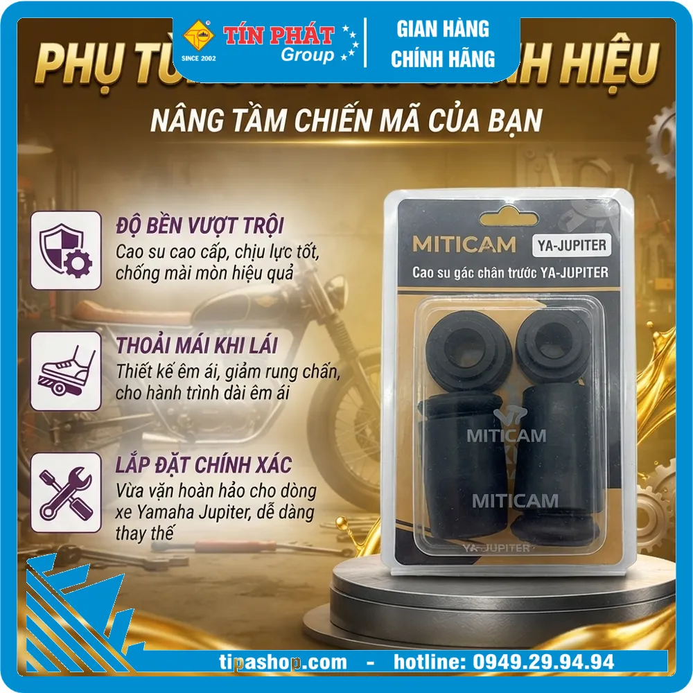 Cao su gác chân trước YA- JUPITER
