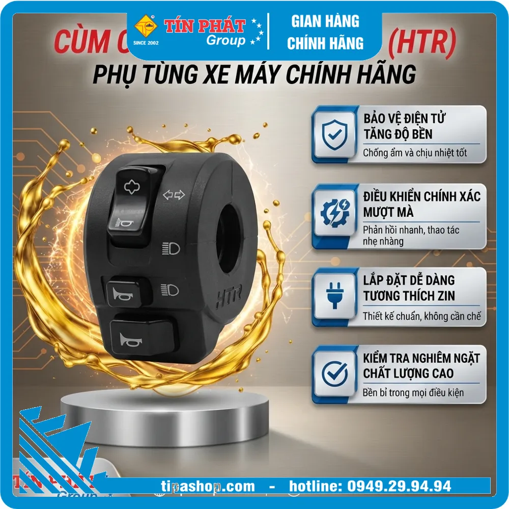 Cùm công tắc Wave trái (HTR)