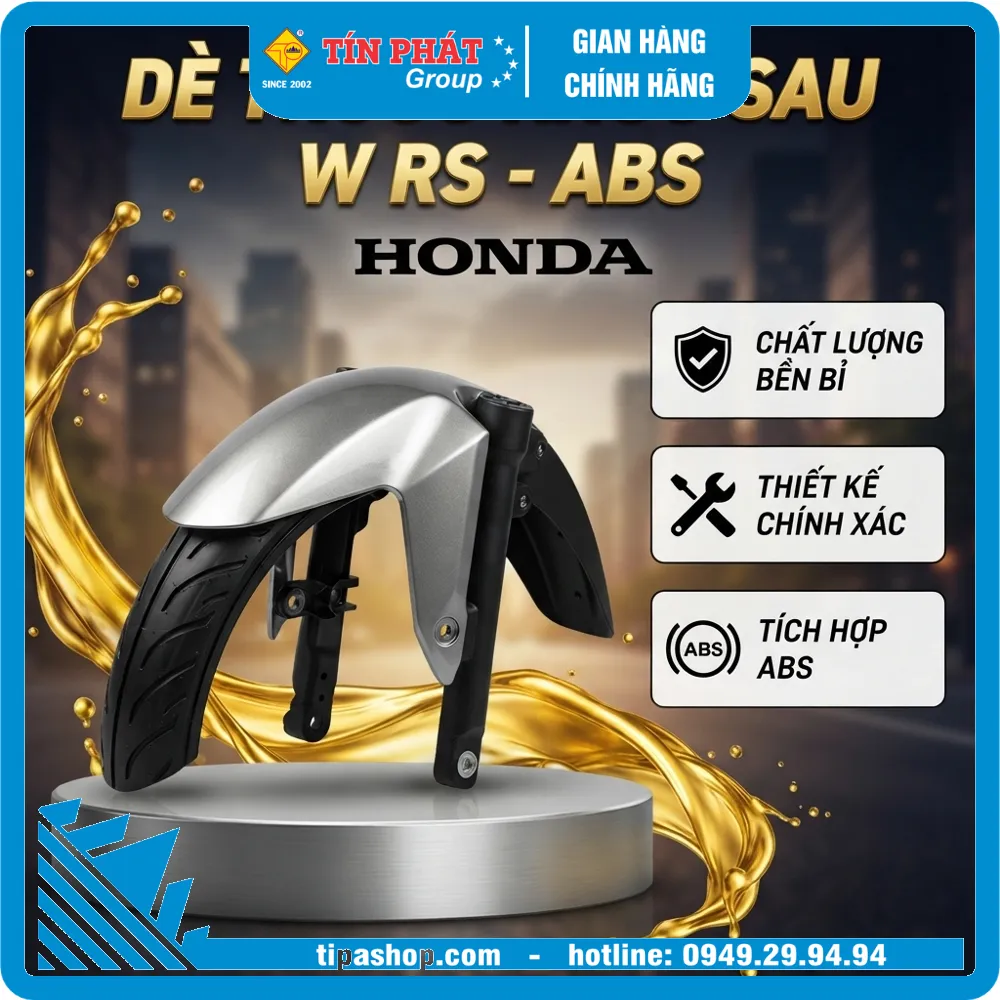 Dè trước khúc sau W RS - ABS