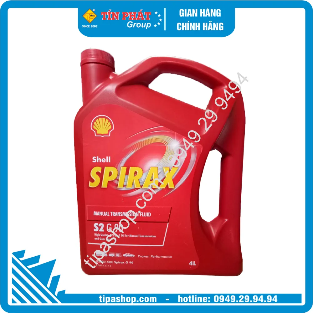 Nhớt Shell Spirax S2 G90 4L