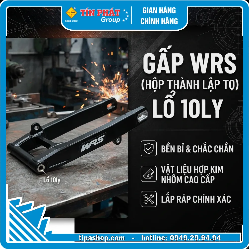 Gấp WRS hộp thành lập TQ (Lổ 10ly)