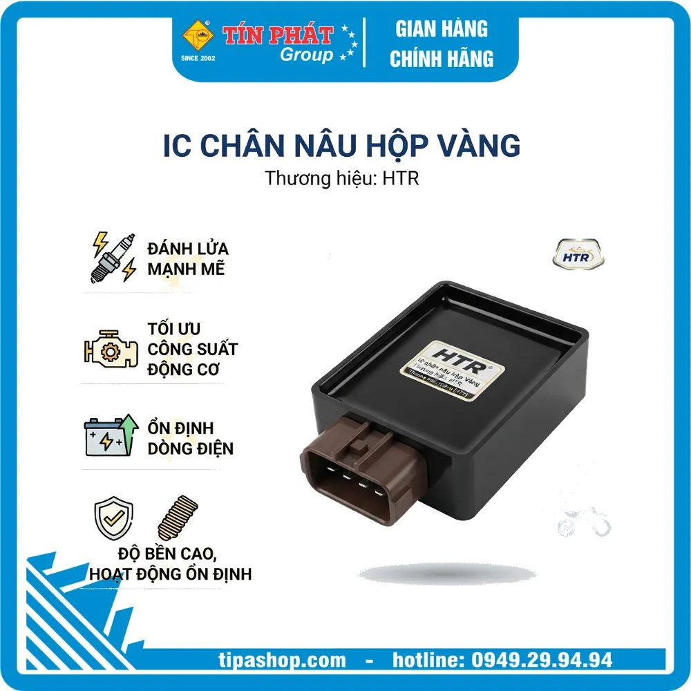 IC chân nâu hộp Vàng (HTR)