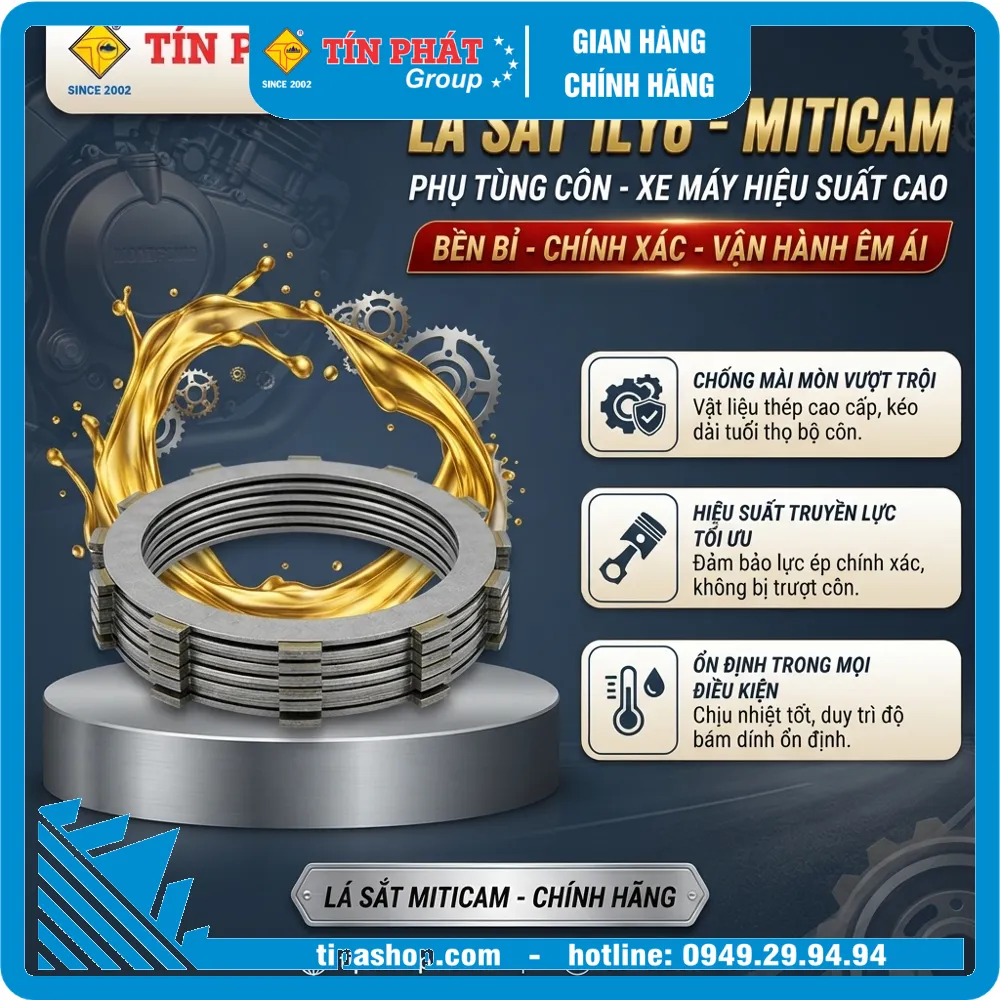 Lá sắt 1ly6 - MITICAM