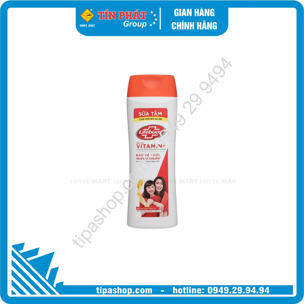LIFEBUOY sữa tắm bảo vệ vượt trội 350g