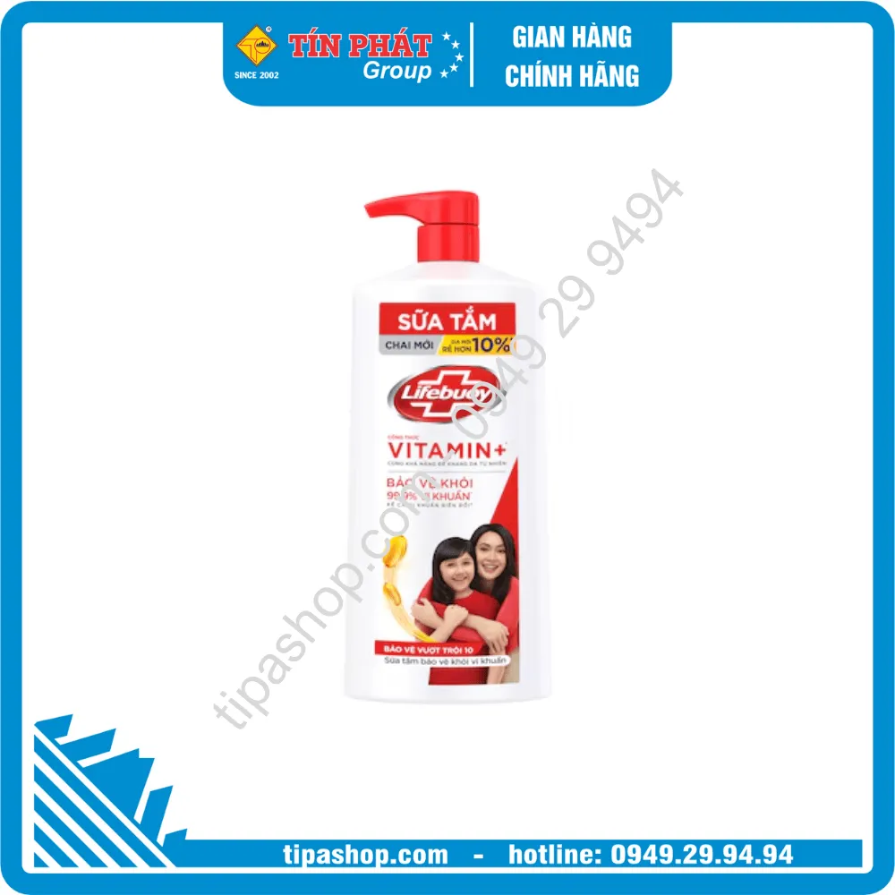 LIFEBUOY Sữa Tắm Bảo Vệ Vượt Trội 800G