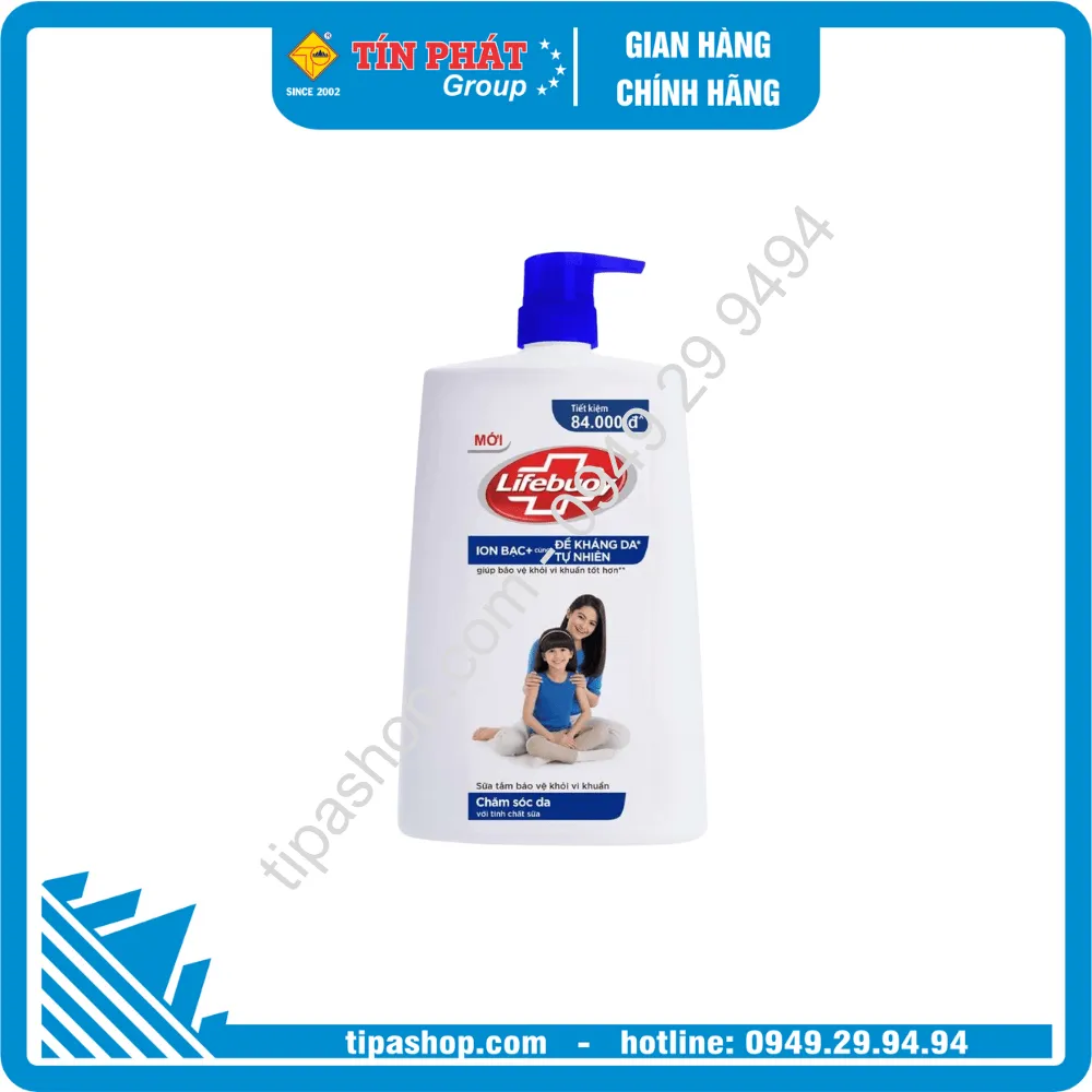 LIFEBUOY sữa tắm chăm sóc da 1.1kg