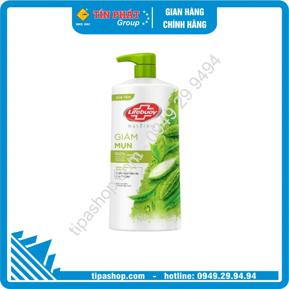 LIFEBUOY Sữa Tắm Trà Xanh Khổ Qua 800G