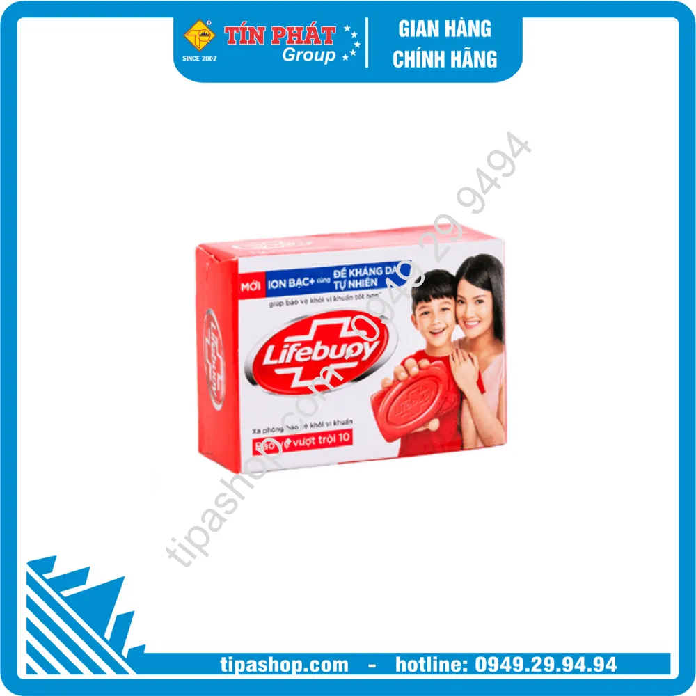 LIFEBUOY xà bông cục bảo vệ vượt trội 125g