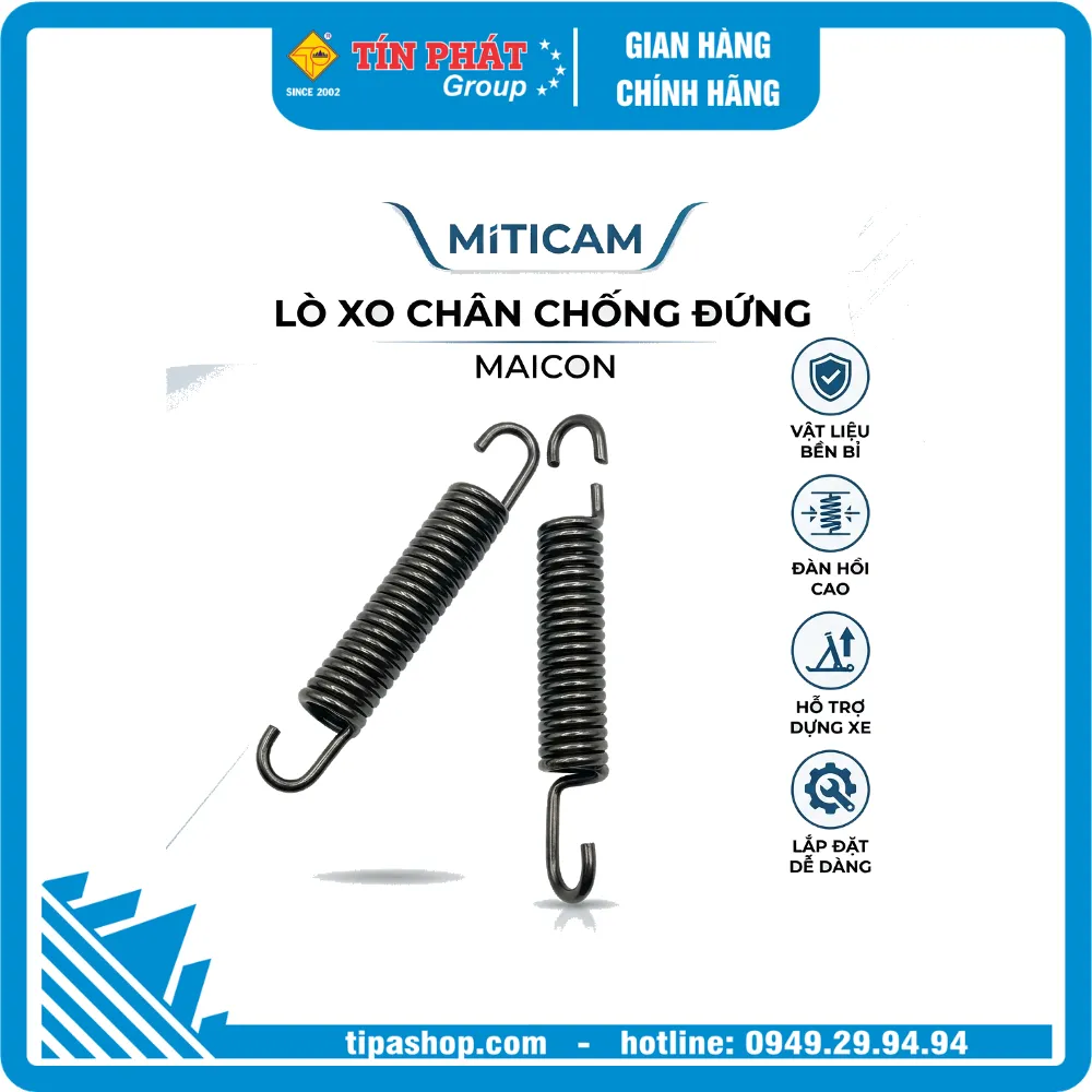 Lò xo chân chống đứng MITICAM MAICON