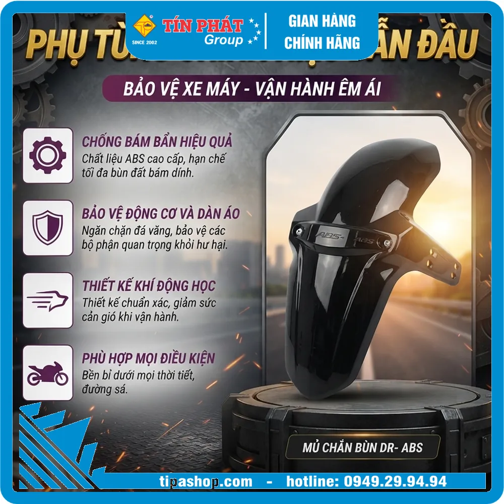 Mủ chắn bùn DR- ABS