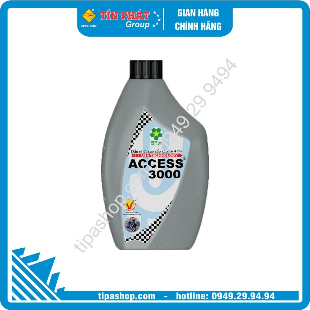 Nhớt ACCESS  3000 SG 20W50 4T (1Lít)