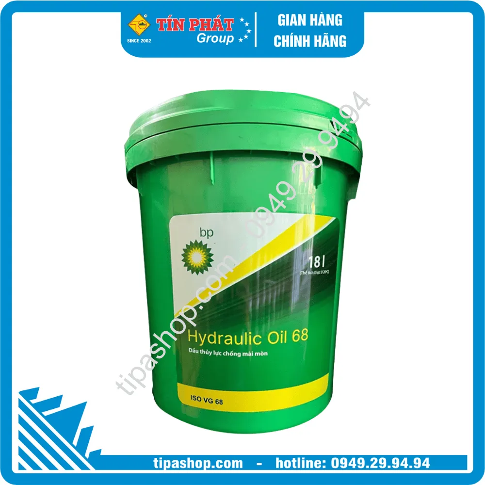 Nhớt BP HYDRAULIC OIL 68  18L