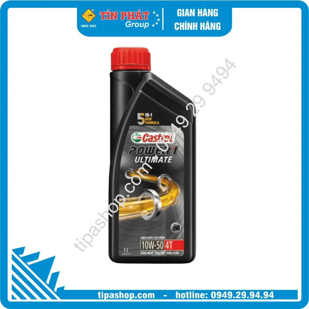 Nhớt Castrol Power1 ULTIMATE 10W50 4T (1L)