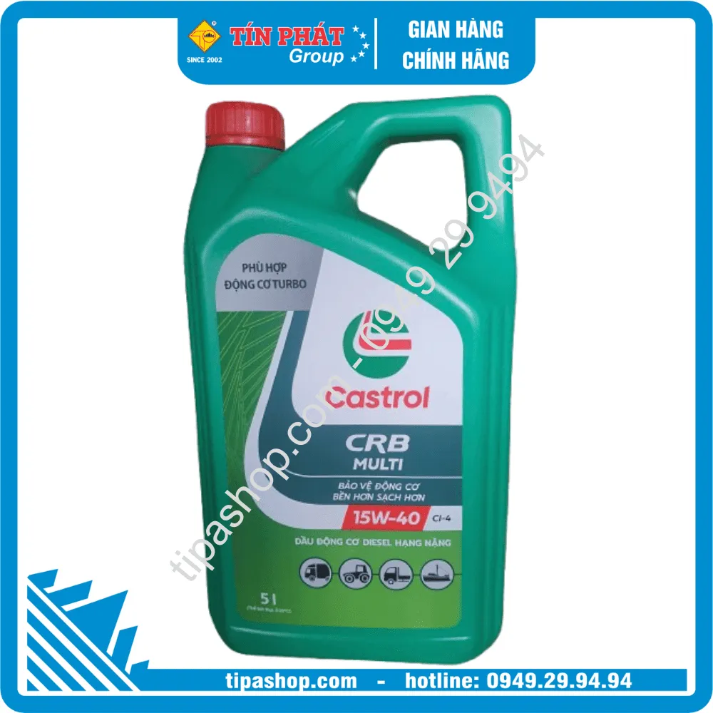 Nhớt  CRB MULTI 15W-40 CI-4 (5L)