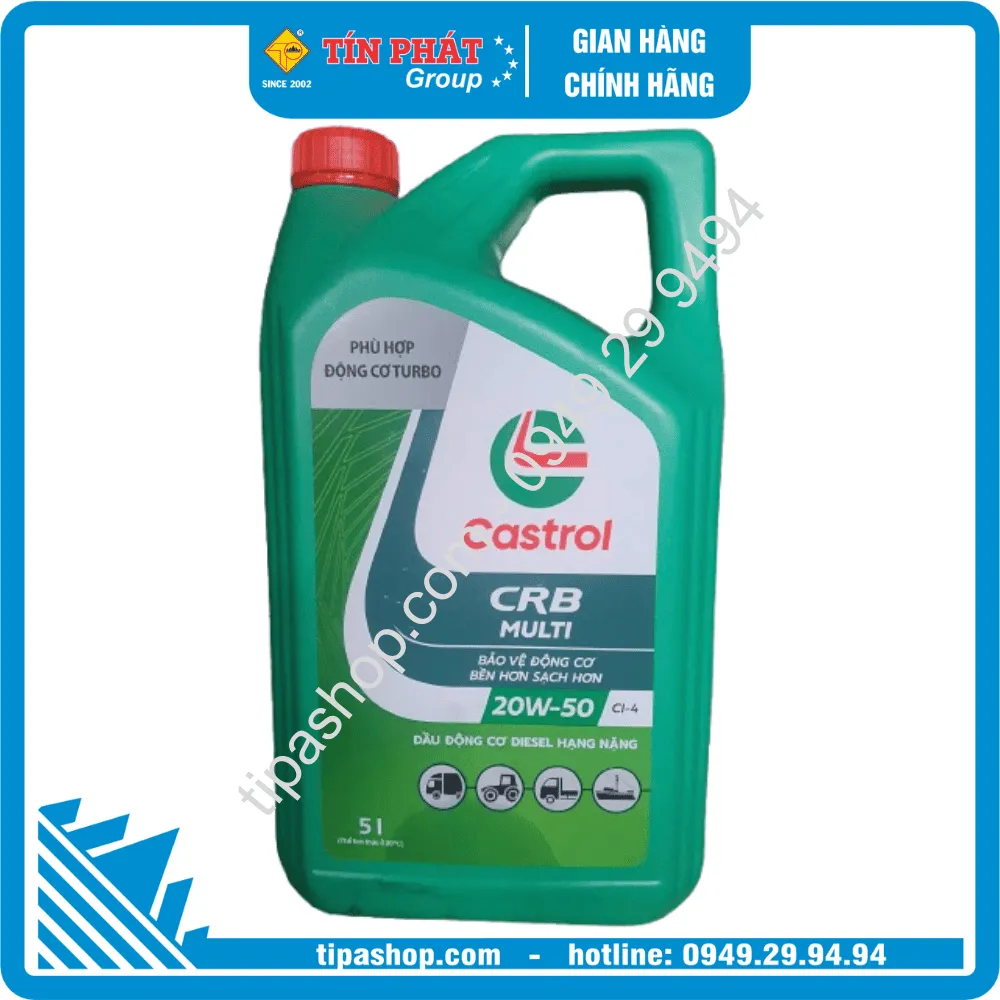Nhớt CRB MULTI 20W-50 CI-4 (5L)