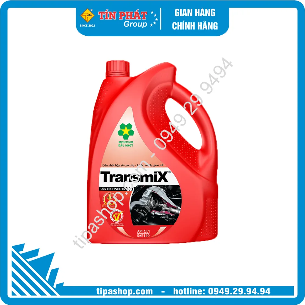 Nhớt hộp số Transmix 140 (4L)