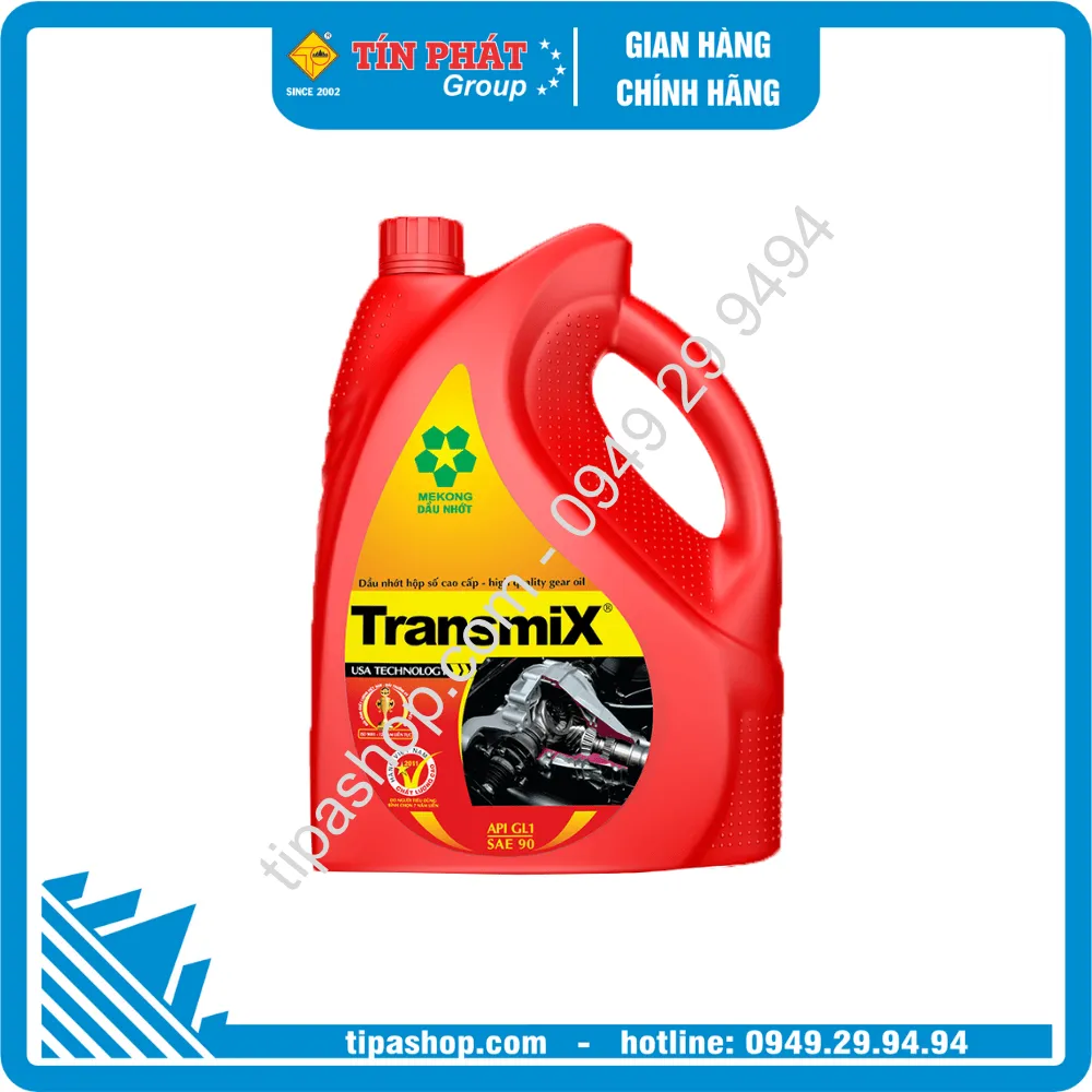 Nhớt hộp số Transmix 90  API GL-1 (4L)
