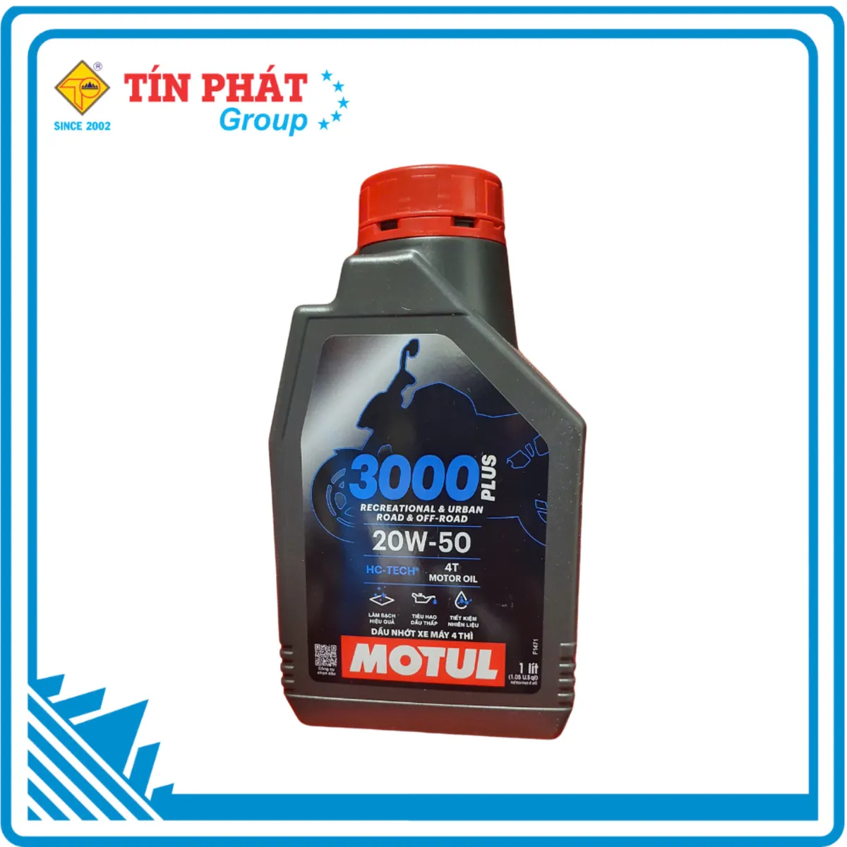 Nhớt MOTUL 3000 Plus 4T 20W50 1L