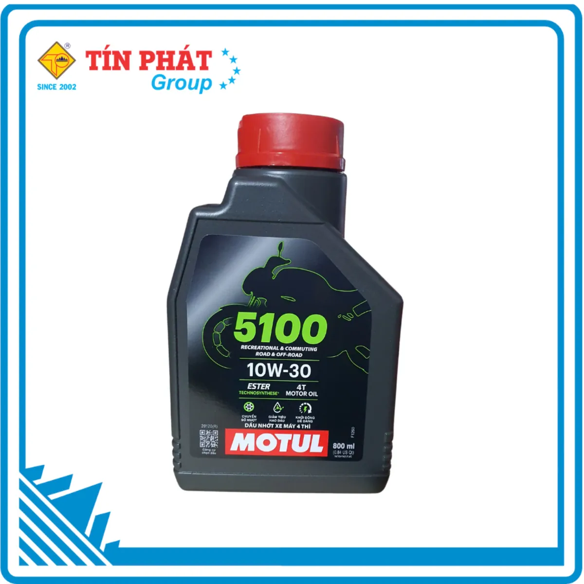 Nhớt MOTUL 5100 4T 10W30 0.8L