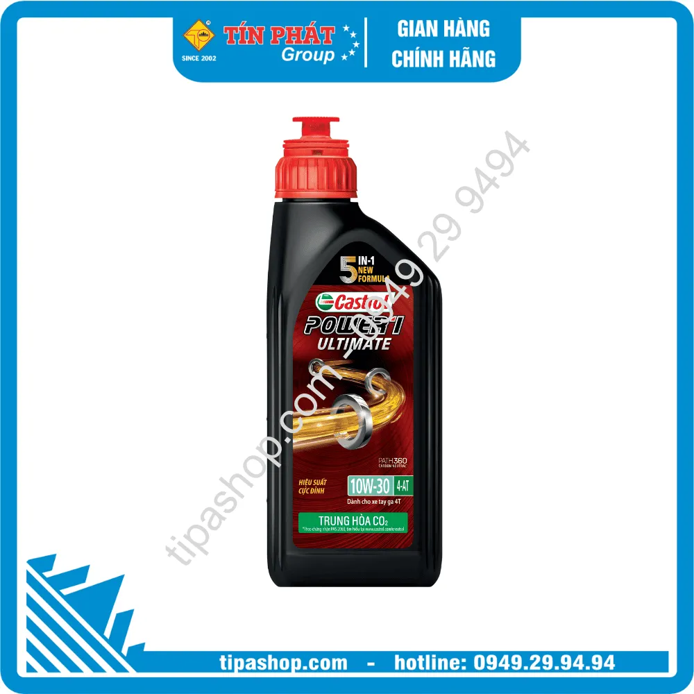 Nhớt Power1 Utimate SCOOTER 10W30 4AT (0.8L)
