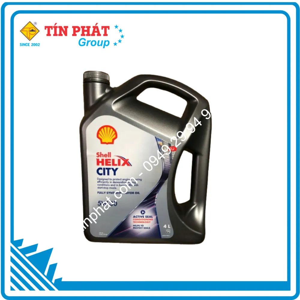 Nhớt Shell Helix CITY 5W30_4 can*4L_A912
