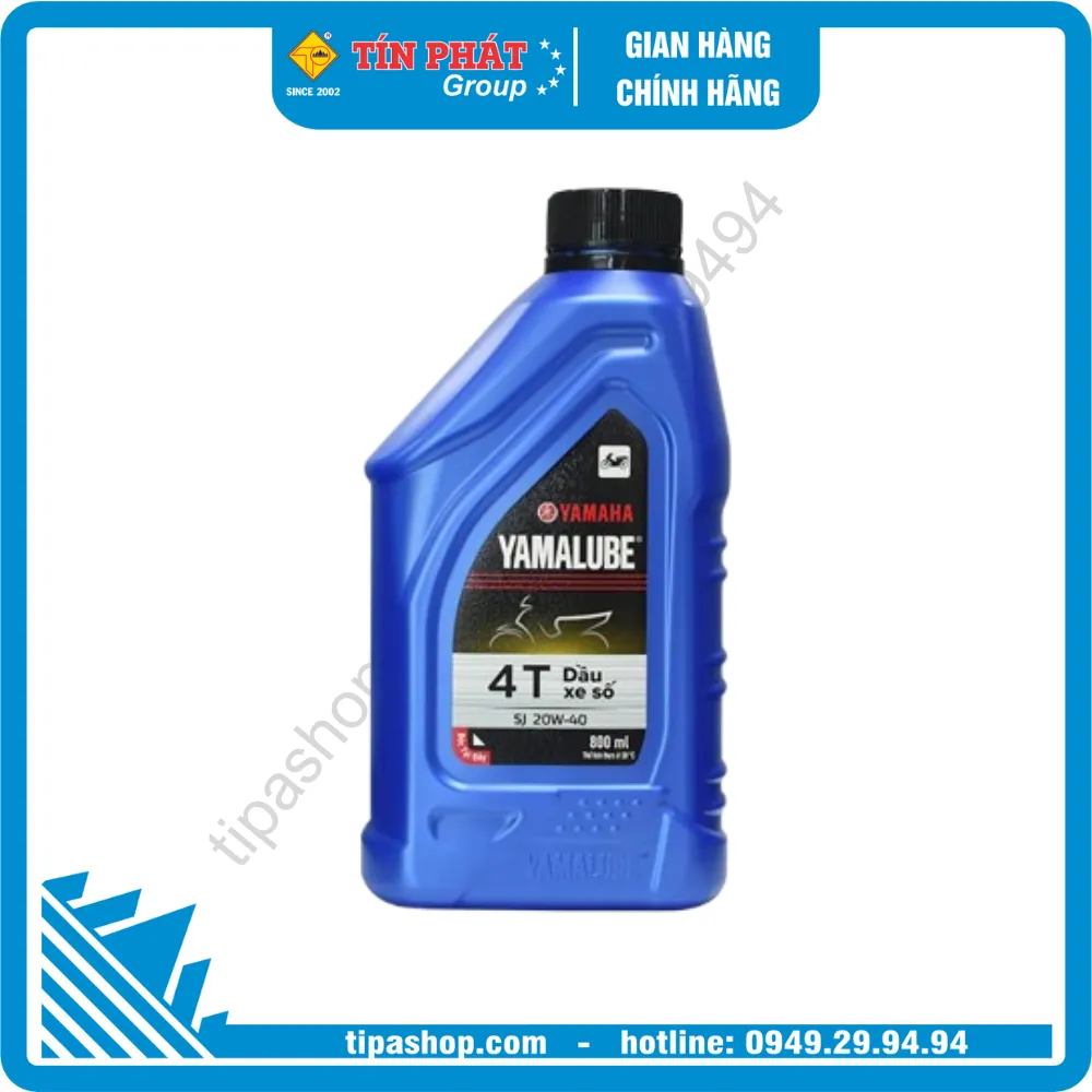 "HOT" Nhớt Yamaha hãng 4T API SJ (20W40) 0.8L