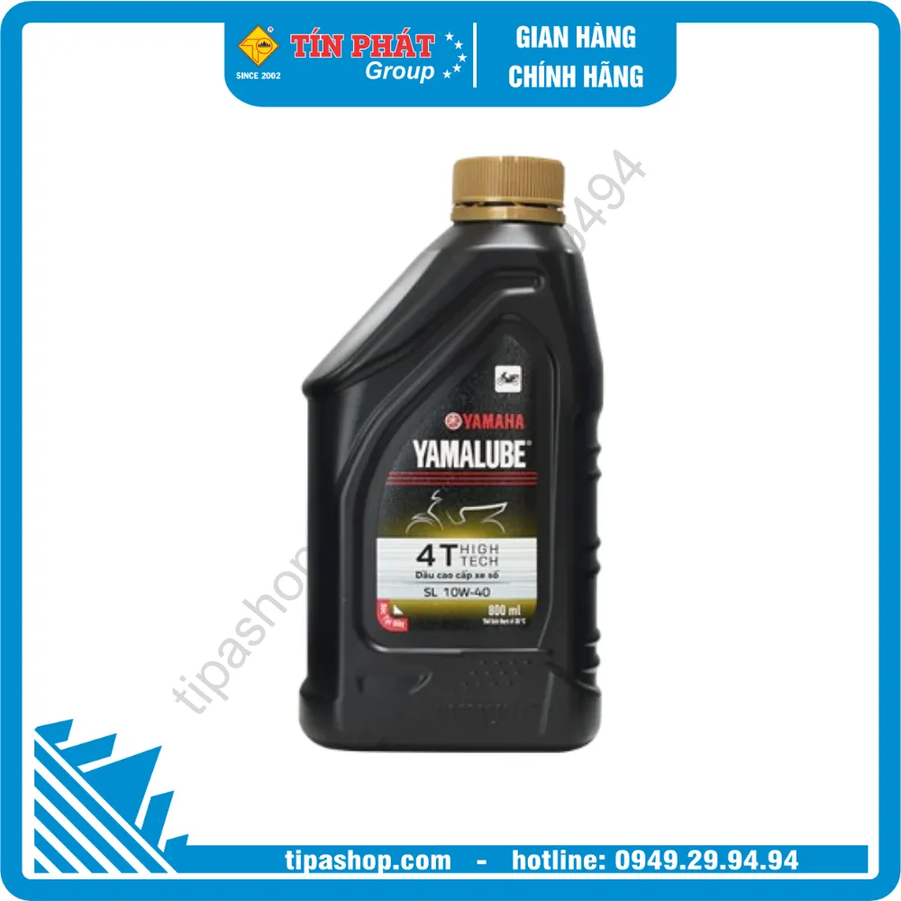 Nhớt YAMAHA 4T HIGH TECH API SL (10W40) 0.8L
