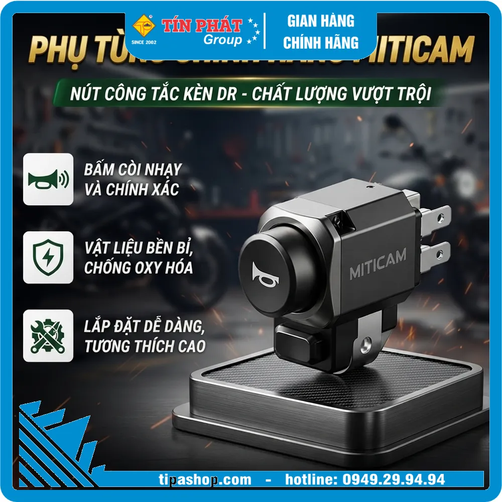 Nút công tắc kèn Dr - MITICAM
