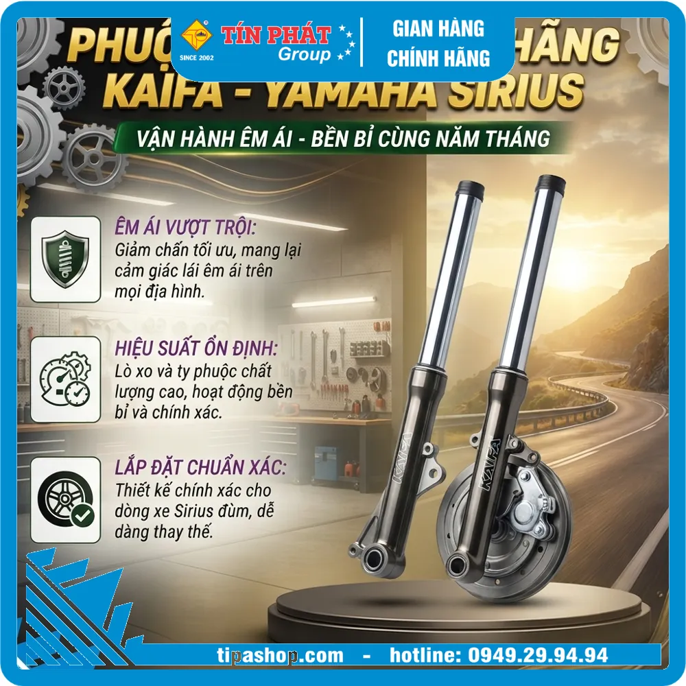 Phuộc Trước Sirius Đùm - Kaifa