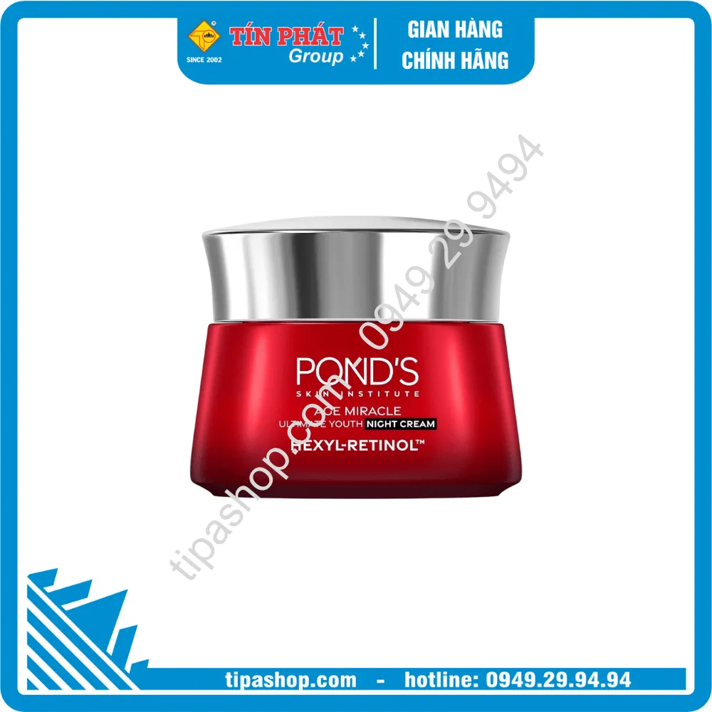 POND'S Kem Chống Lão Hóa Ban Đêm 45g