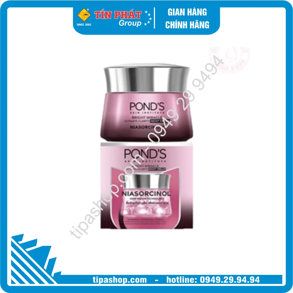 POND'S Kem Dưỡng Sáng Da Ban Đêm 30g
