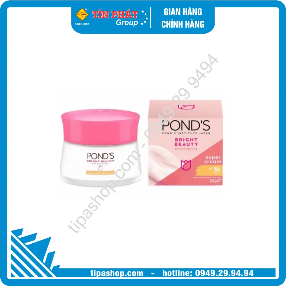 POND'S Kem Dưỡng Sáng Da Ban Ngày 30g