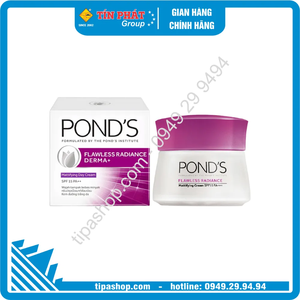 Kem dưỡng trắng cao cấp ban ngày PONDS 50g