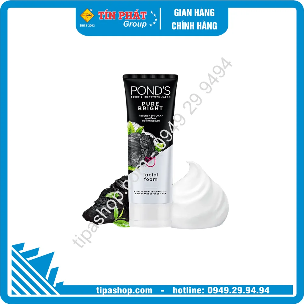 PONDS Sữa Rửa Mặt Kiềm Dầu 100G (1+ PONDS NTT 100ml)