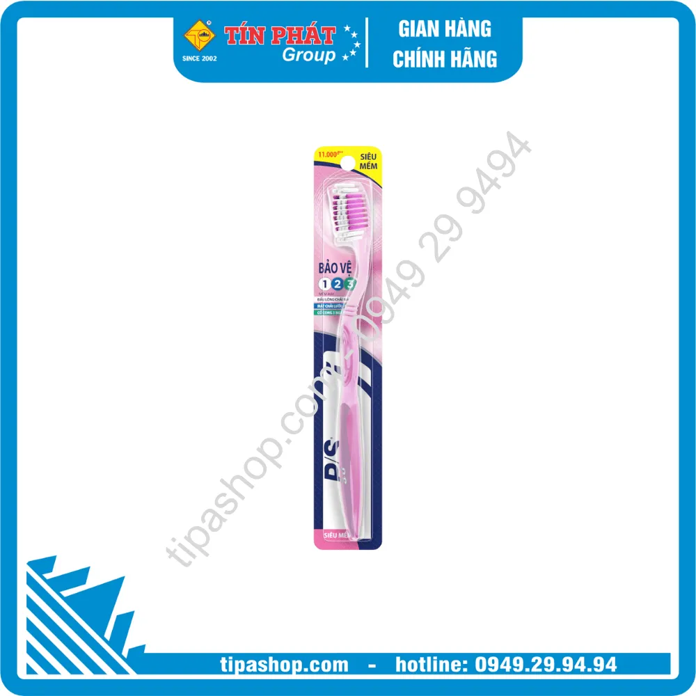 P/S Bàn chải đánh răng bảo vệ 123 12cây