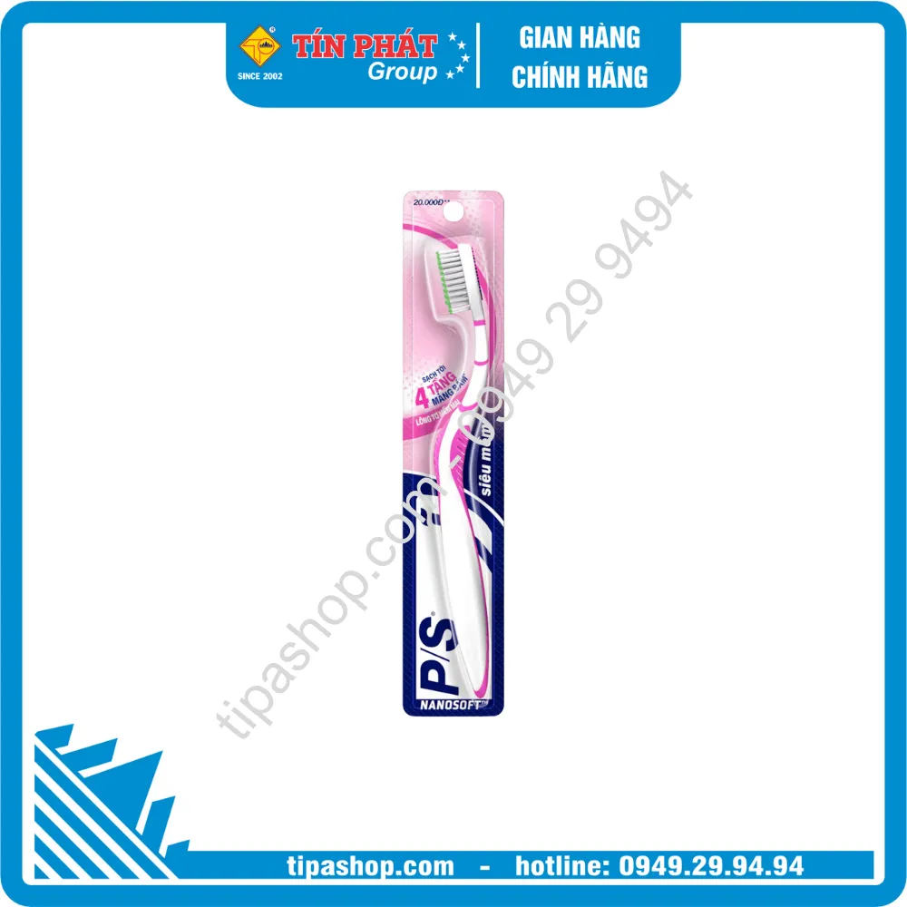 P/S Bàn Chải Đánh Răng Lông Tơ Mềm Mại 12cây