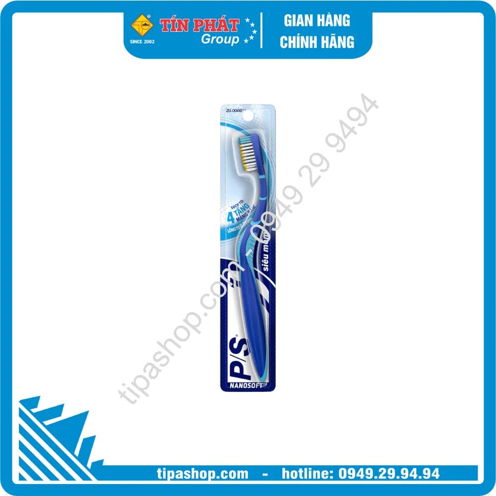 P/S Bàn Chải Đánh Răng Lông Tơ Sạch Hiệu Quả 12cây