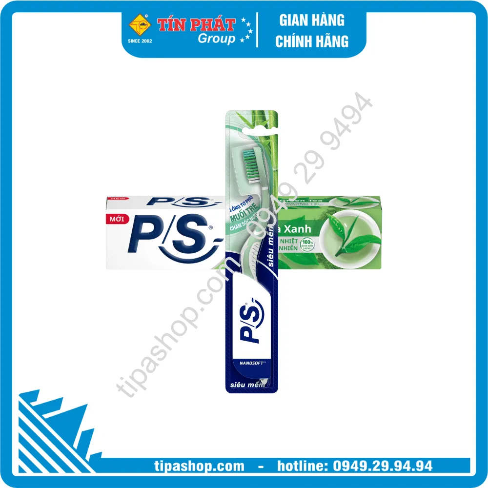 P/S Bàn Chải Đánh Răng Muối Tre 