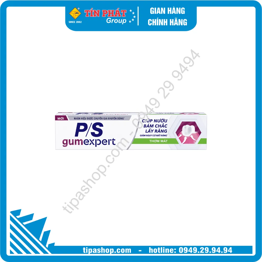 P/S Kem Đánh Răng Chuyên Gia Chăm Sóc Nướu Thơm Mát 100g