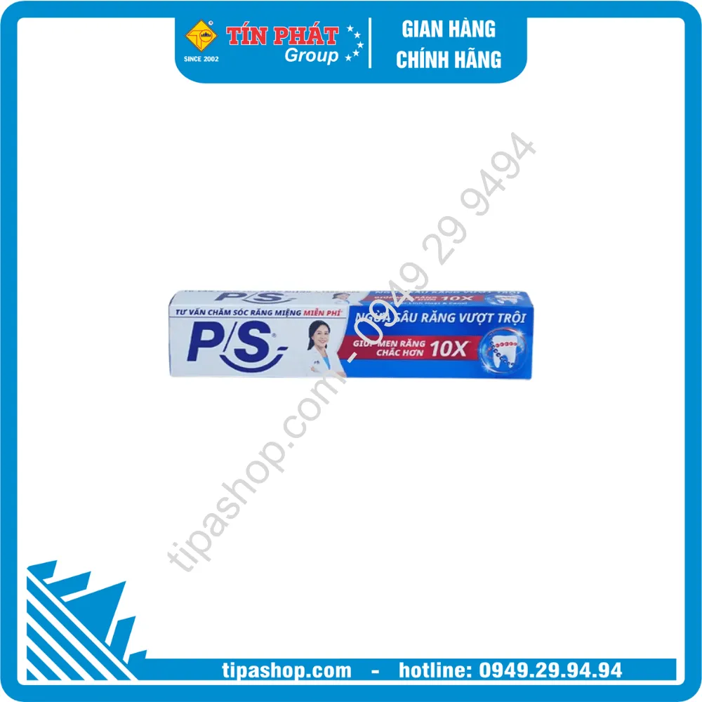 P/S Kem Đánh Răng Ngừa Sâu Răng Vượt Trội 180g