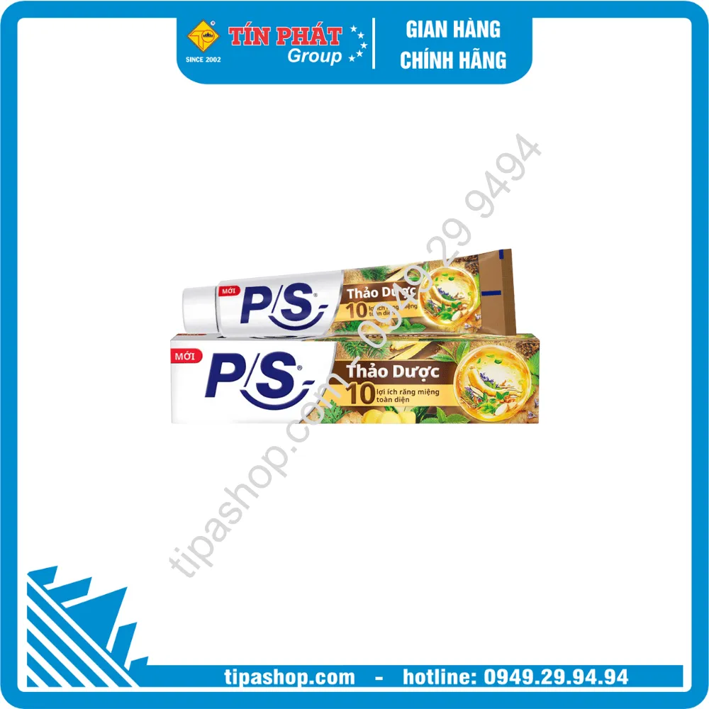 P/S Kem Đánh Răng Thảo Dược 150g