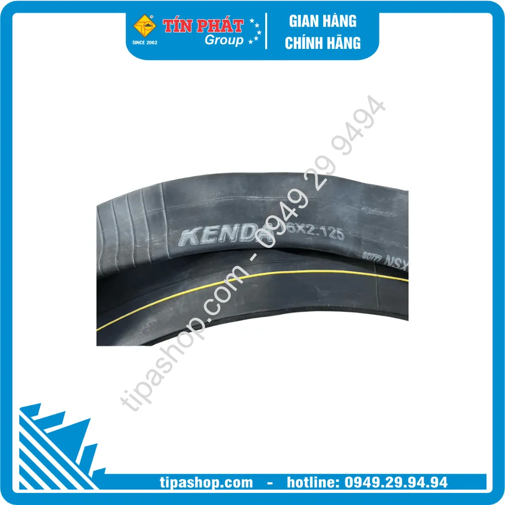Ruột KENDA 16*2.125 ( Van cong) Xe đạp điện
